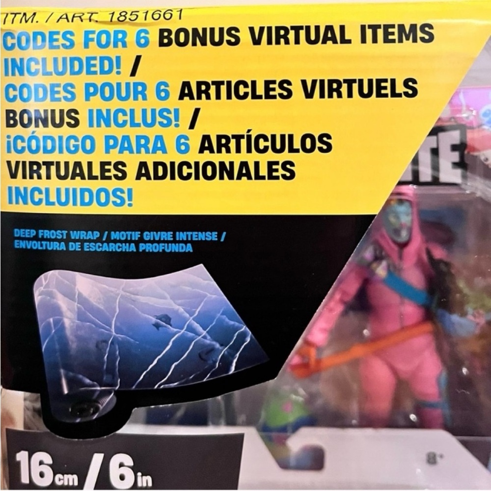 🆕- Fortnite Party Pack 5 Figures Bonus Virtual Items Included! Brand New in Box. - Picture 10 of 12